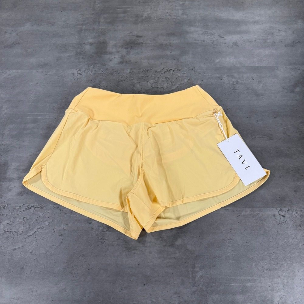 Tavi Sport Short Women S Sport Short Sunrise Yellow Orange Activewear NEW $78